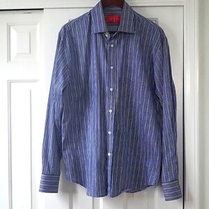 Rufus Long Sleeve Button Down Shirt 100% Cotton